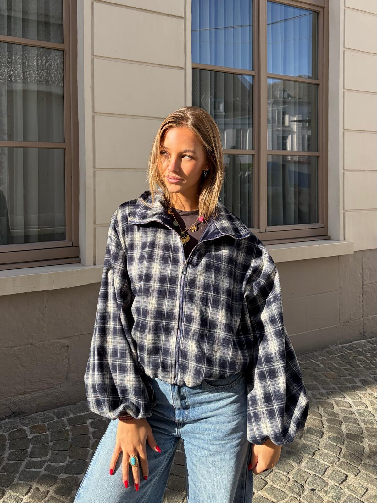 Veste bleue marine - AUDREY