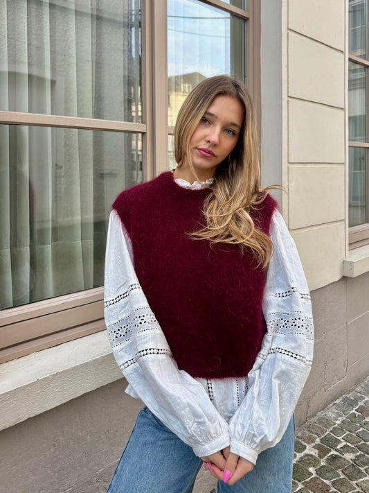 Pull bordeaux - RANIA