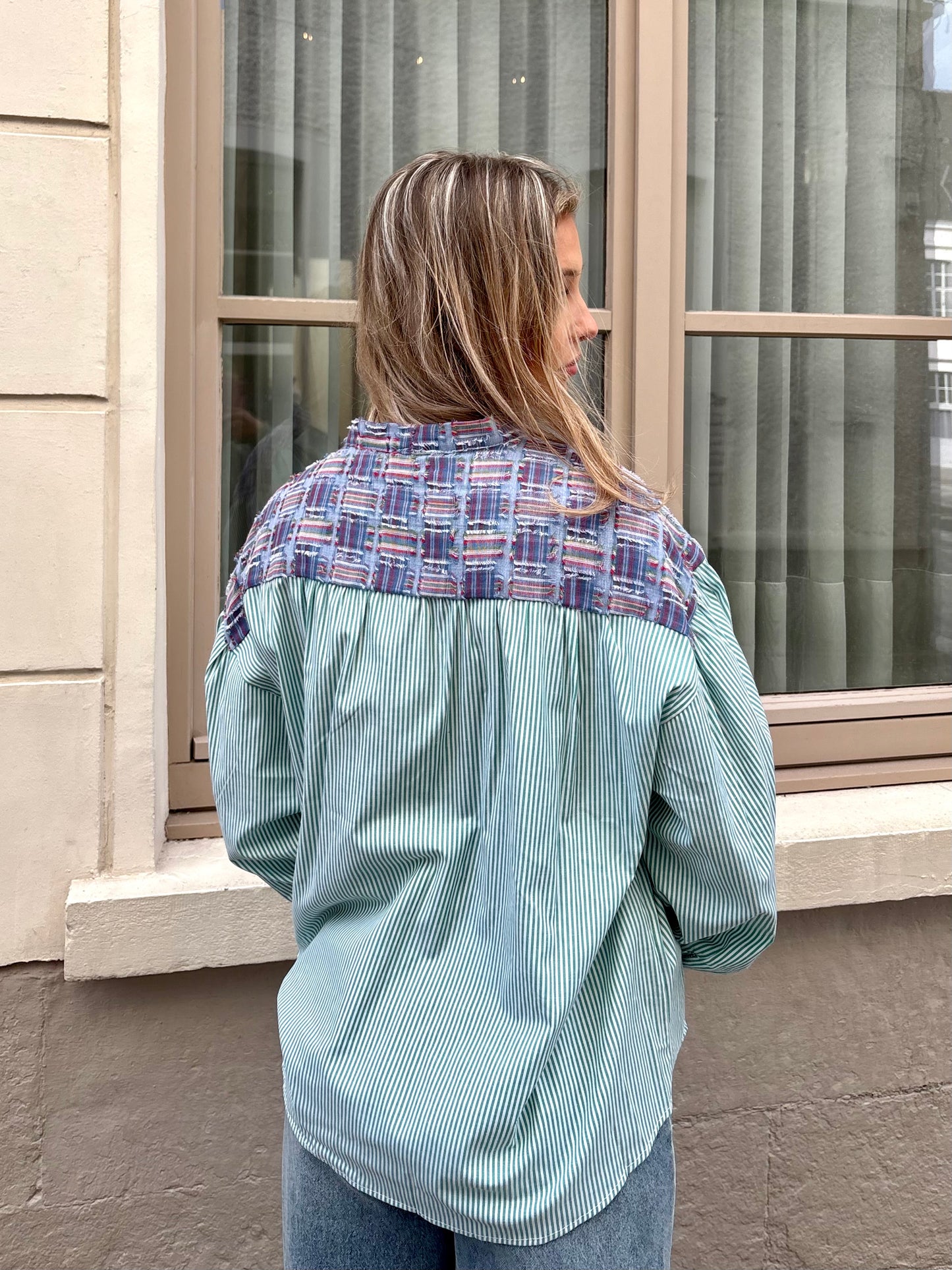 Chemisier vert - MARIUS