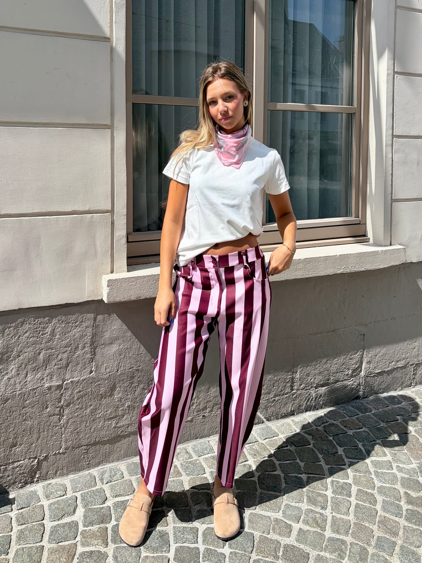 Pantalon bordeaux - CLEM