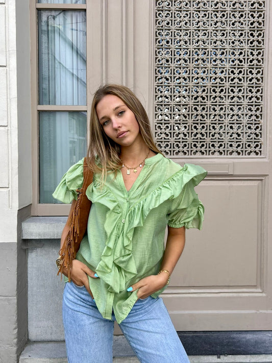 Chemise verte - BABA