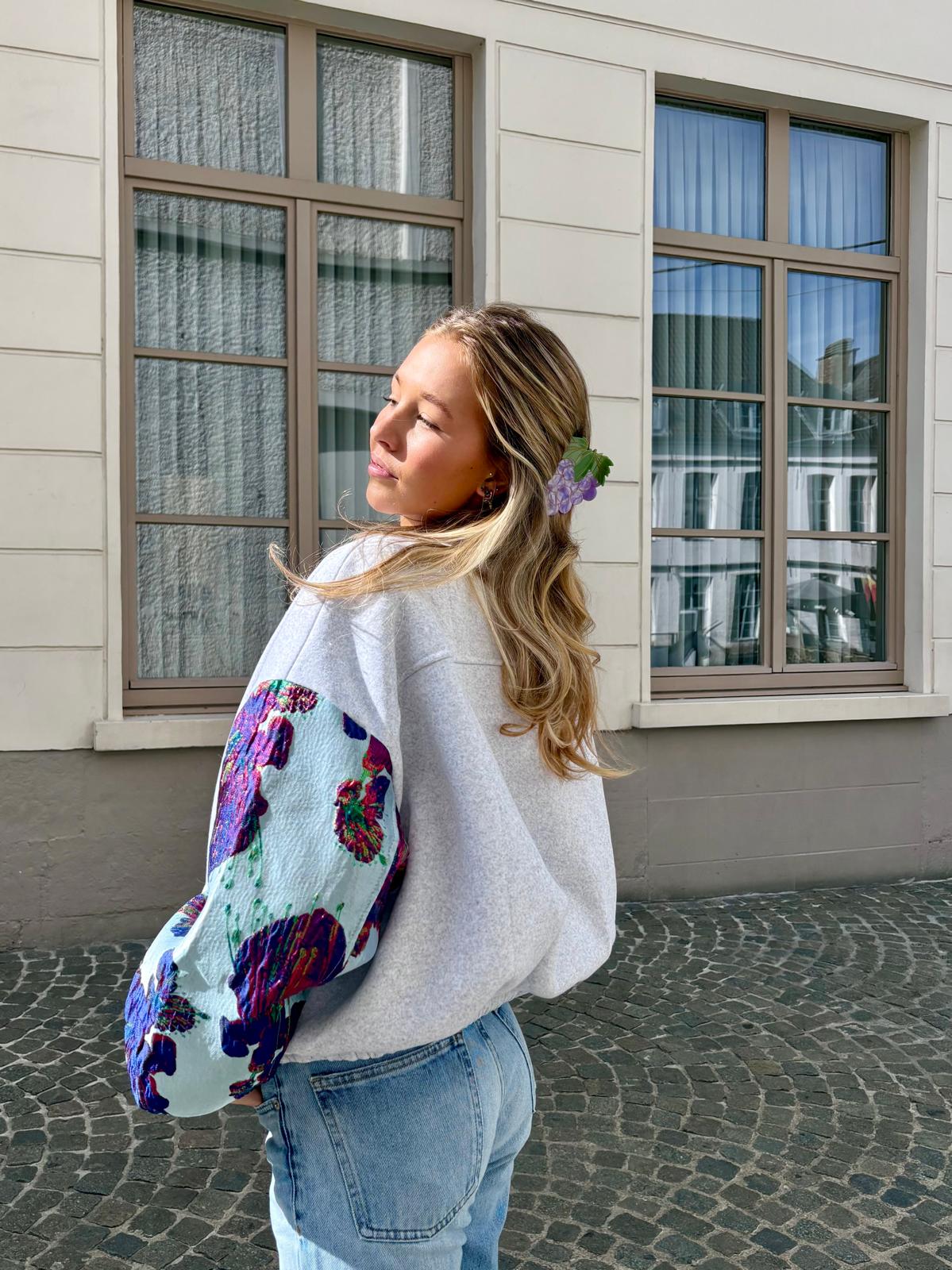 Veste grise - LUBLINA