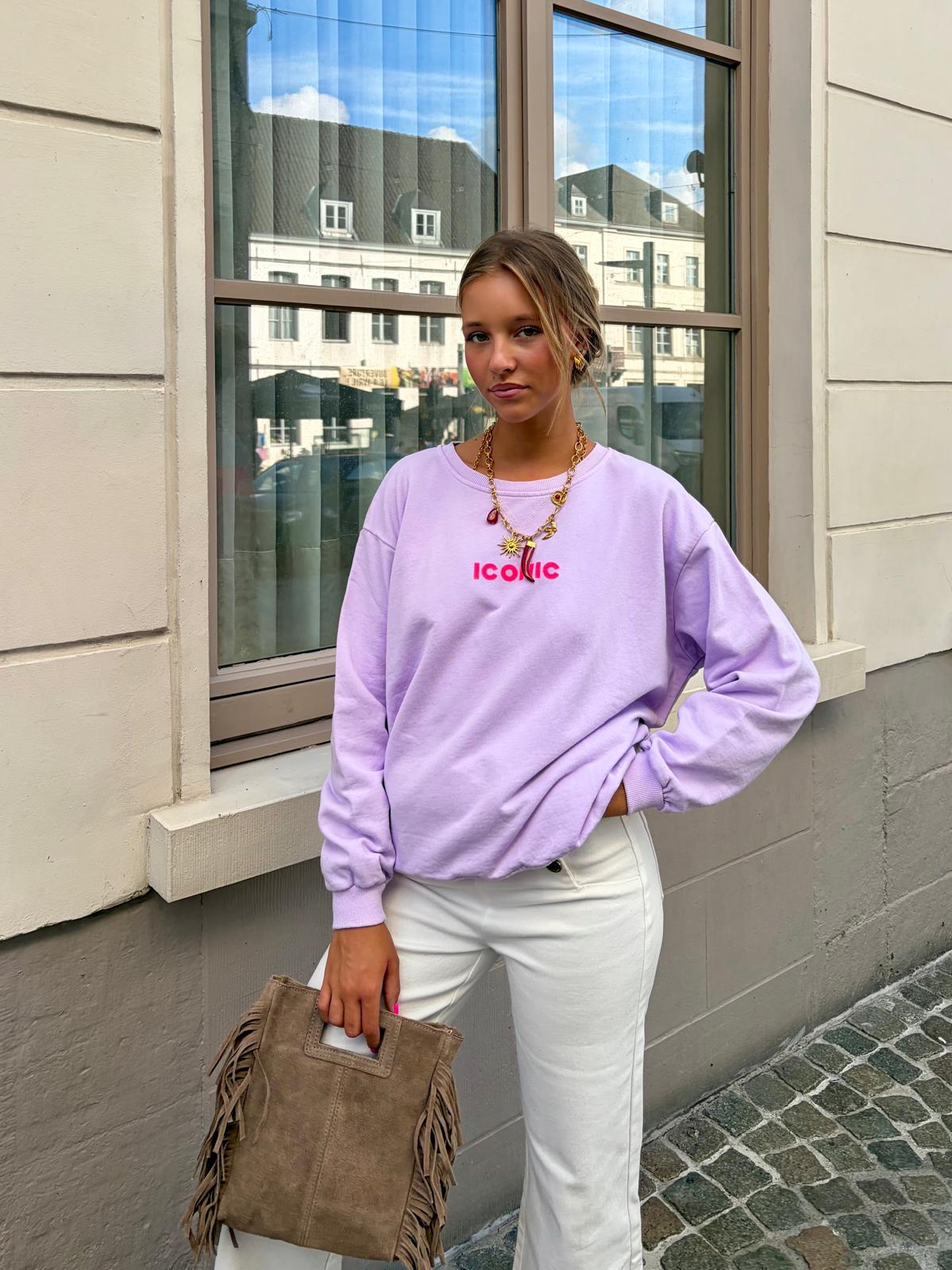 Sweat parme - ICONIC