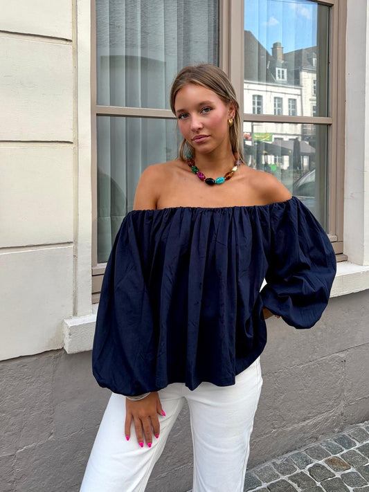 Haut bleu marine - CLARA