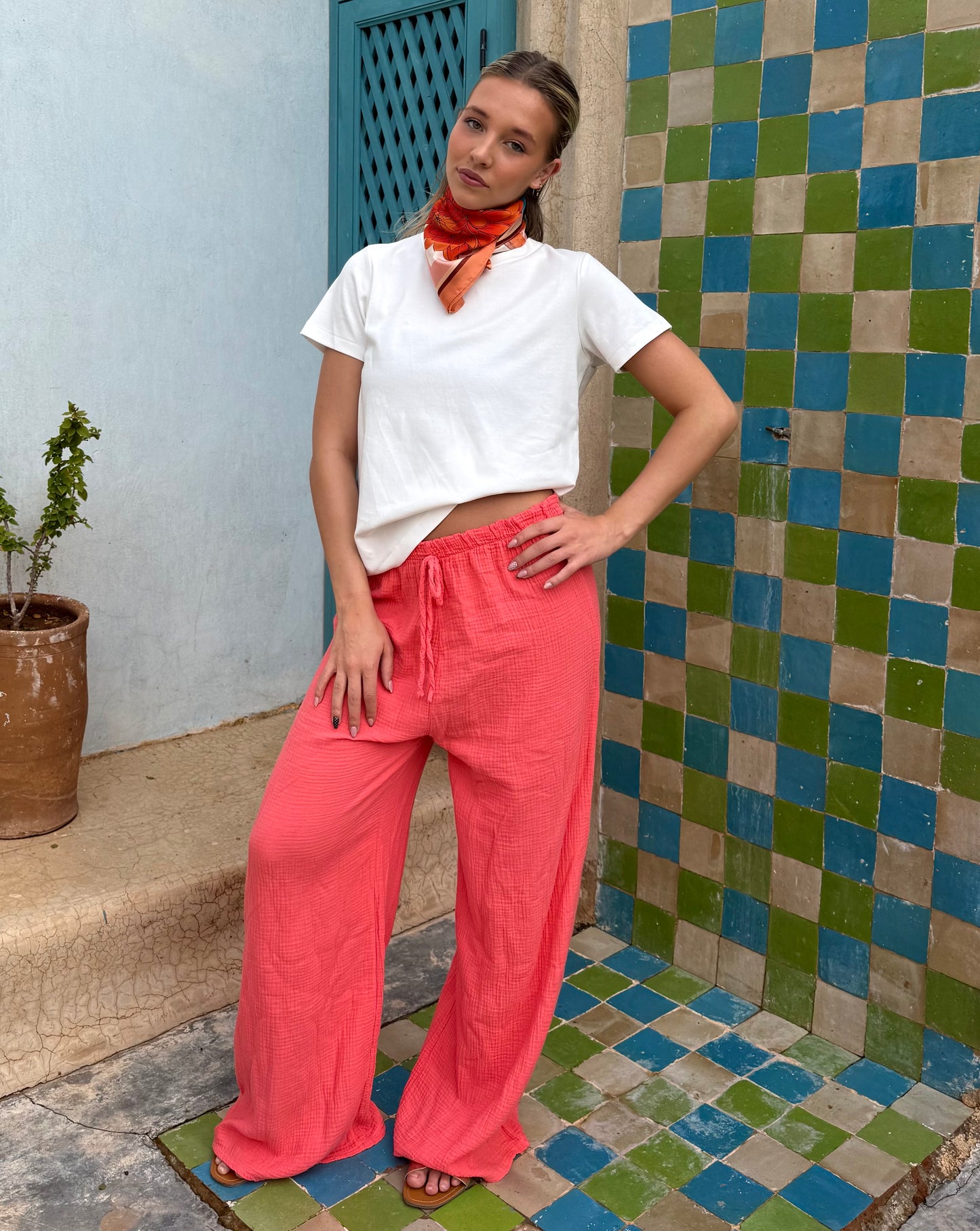 Pantalon corail - MANON