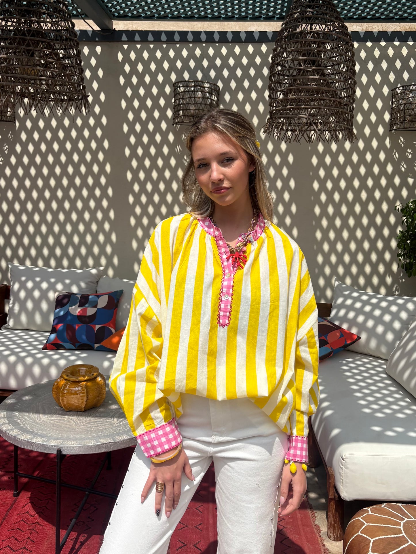 Chemise jaune - STEF