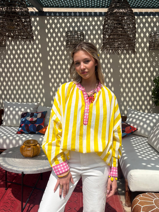 Chemise jaune - STEF