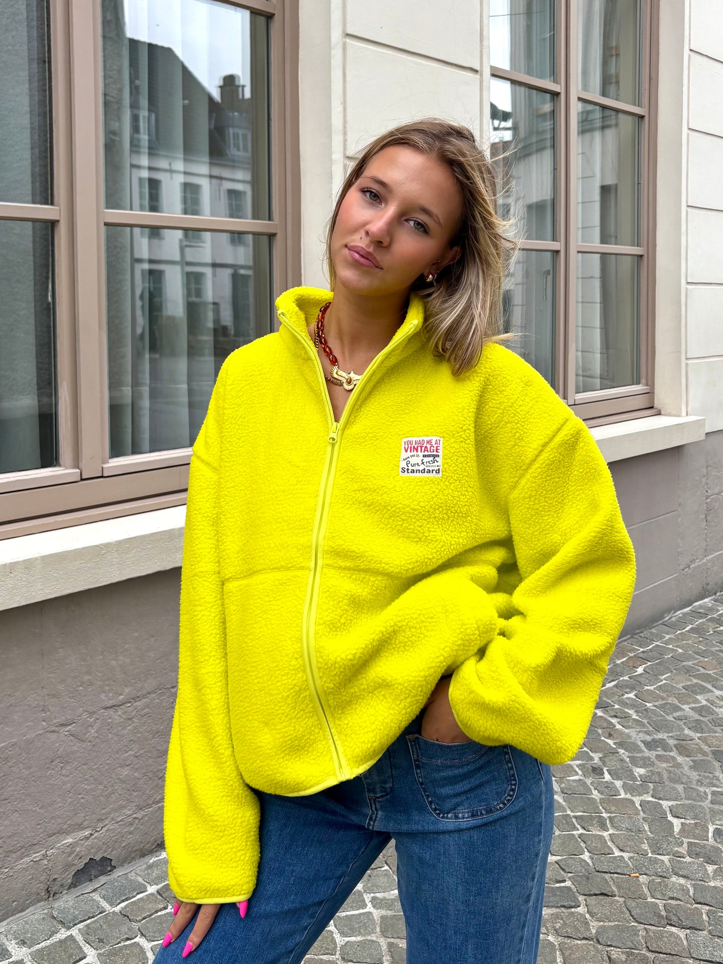 Polaire jaune - JASMINE