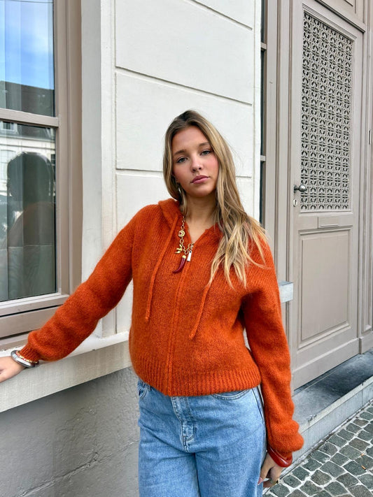 Gilet orange - MONICA