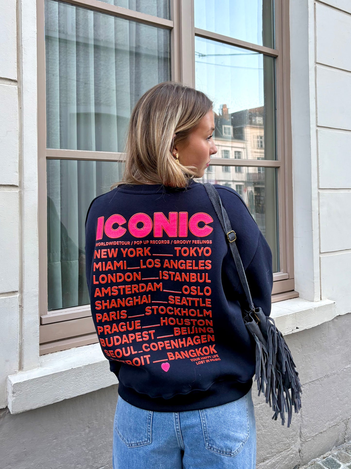 Sweat bleu marine - ICONIC