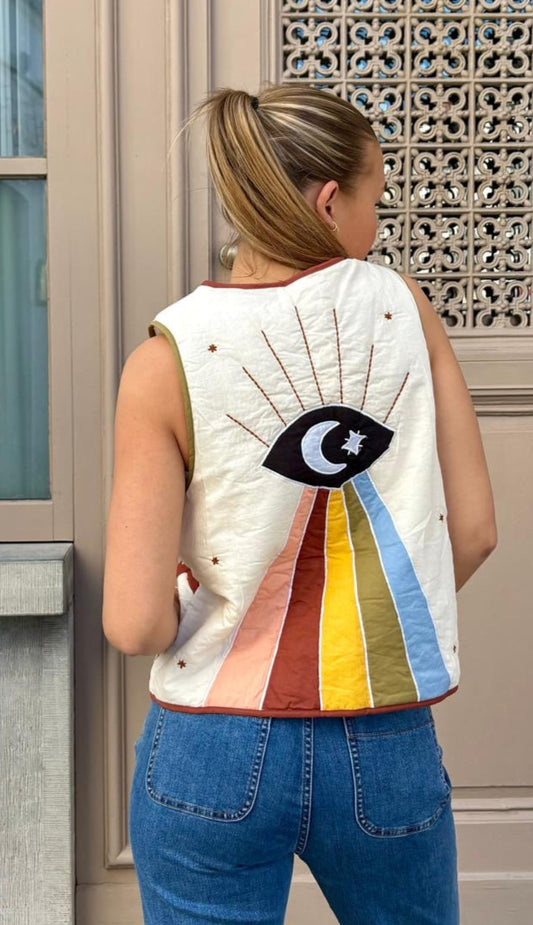 Gilet marron - SALLY