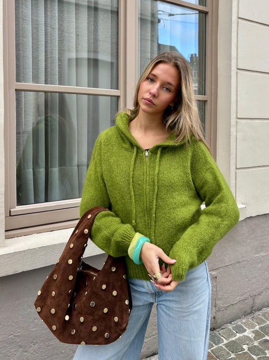 Gilet vert - MONICA