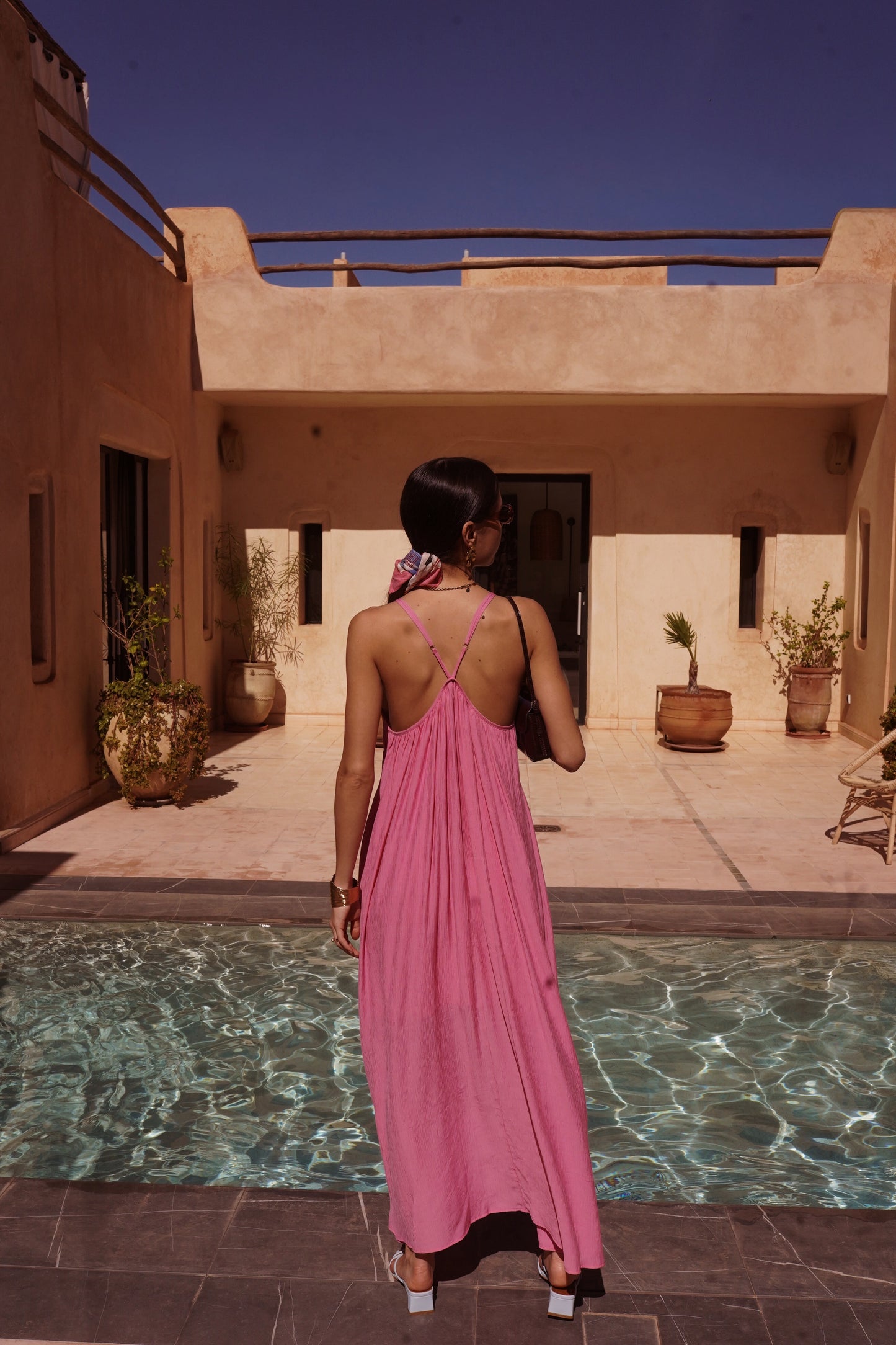 Robe rose - FANNY