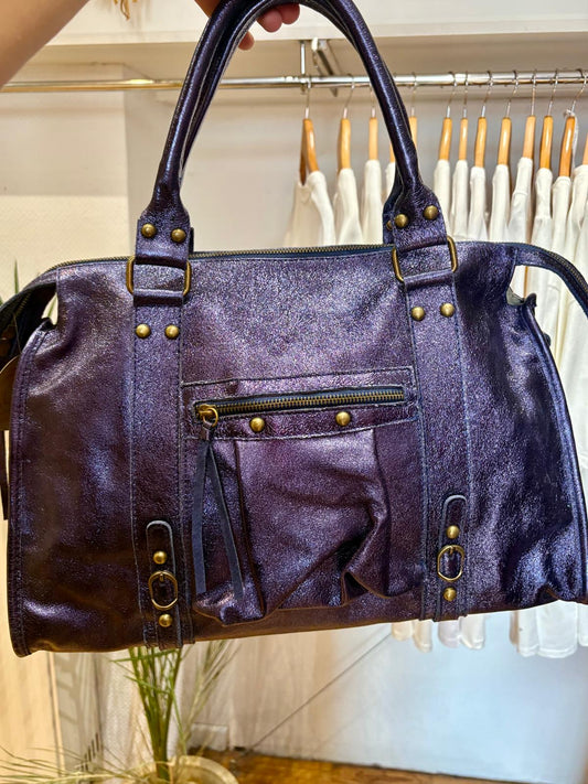 Sac mauve brillant - NINA
