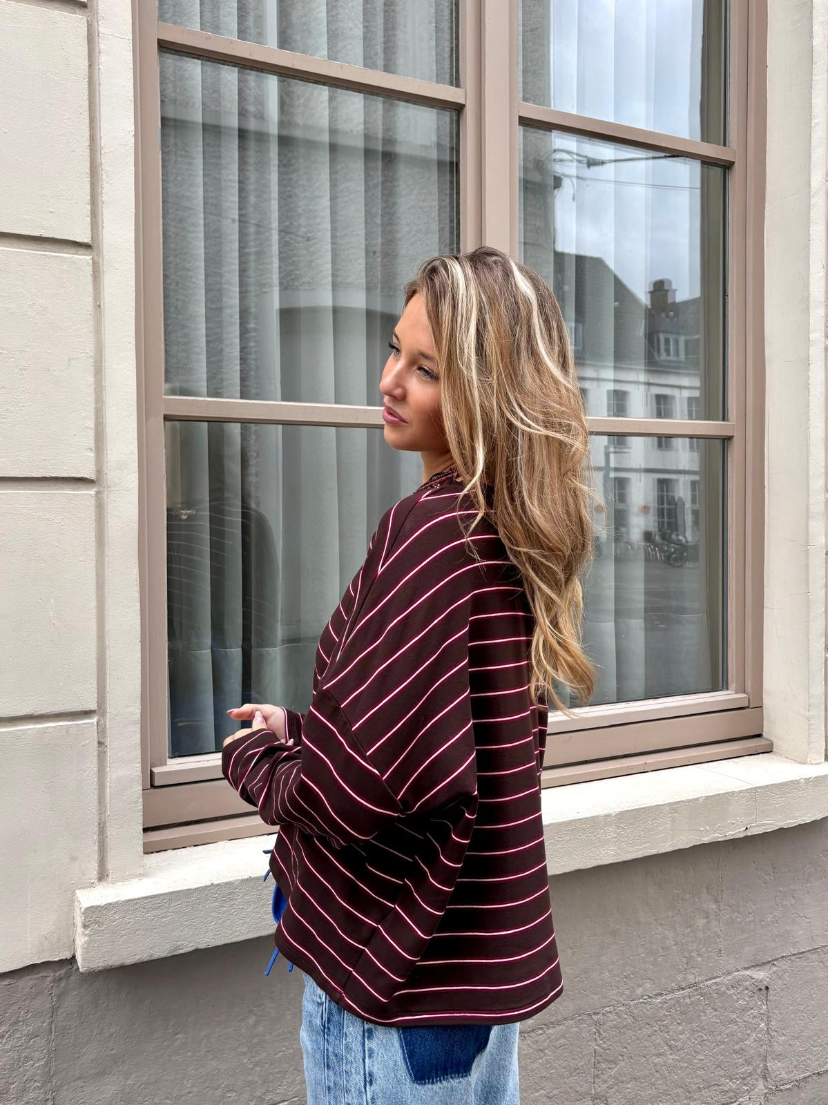 Pull bordeaux - SANDY