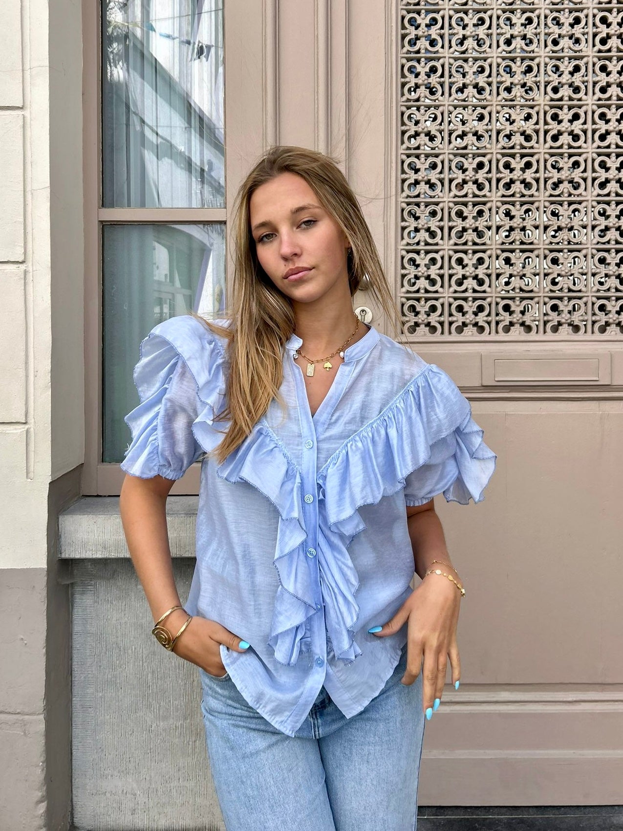 Chemise bleu - BABA