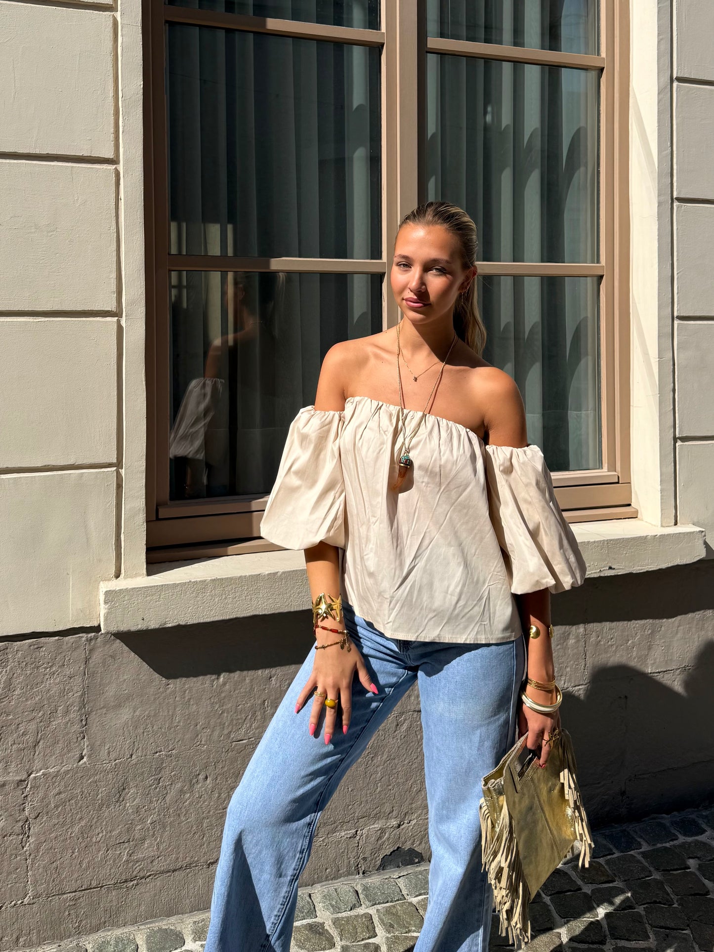 Haut beige - MAYA
