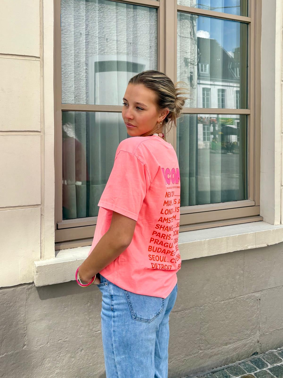 T-shirt corail - ICONIC