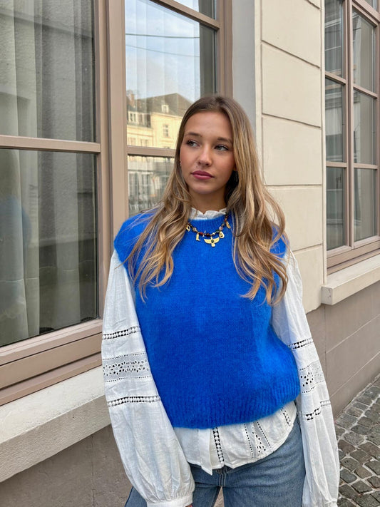 Pull bleu roi - RANIA