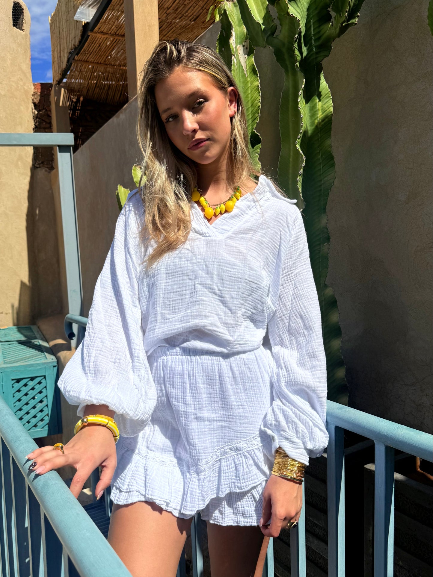 Ensemble blanc - GAELLE