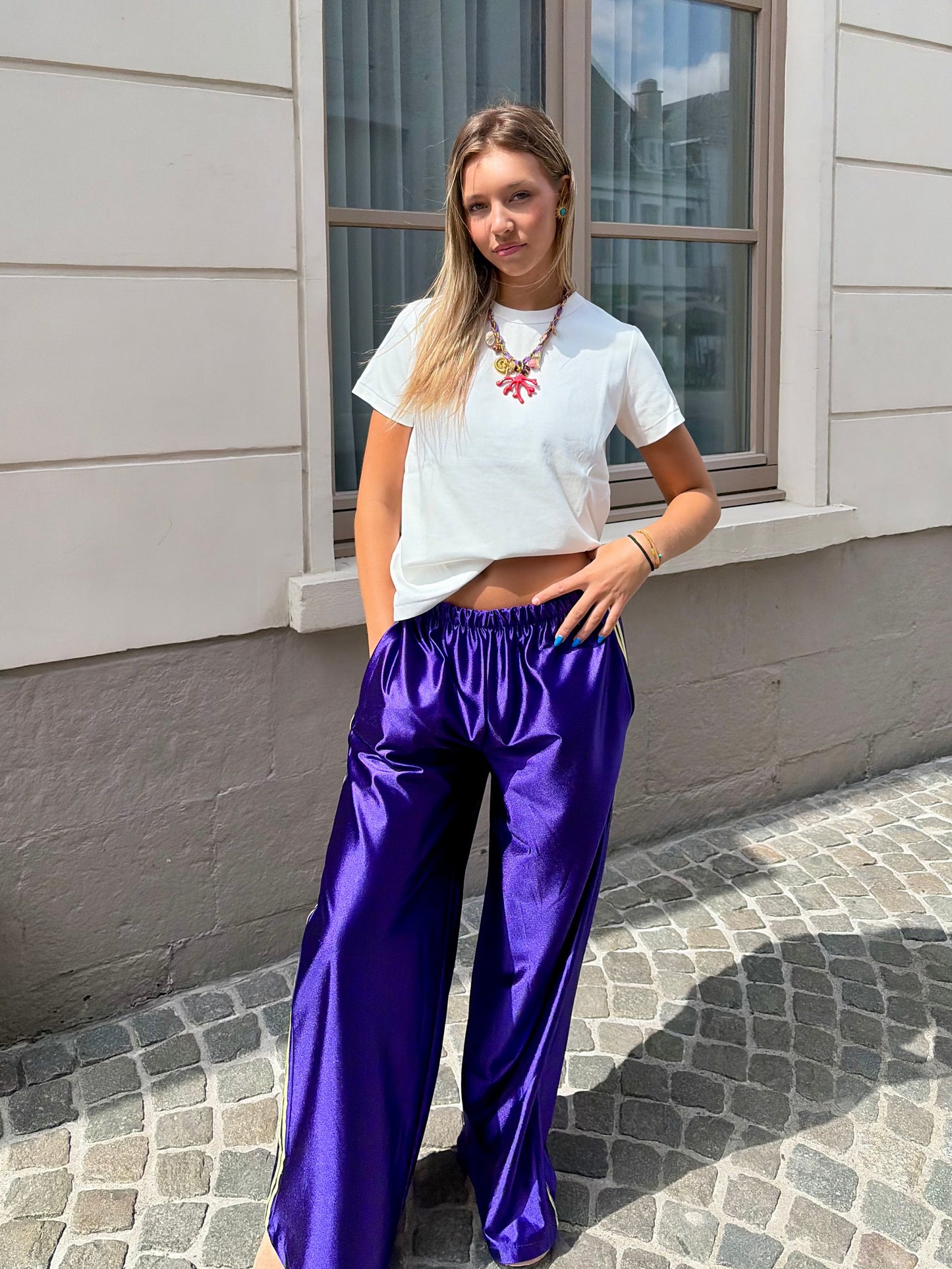Pantalon mauve - STAR