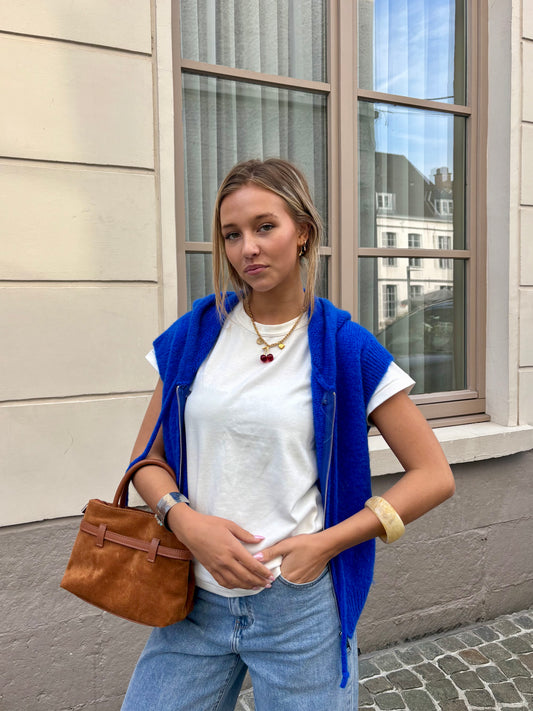Gilet bleu - SAMANTHA