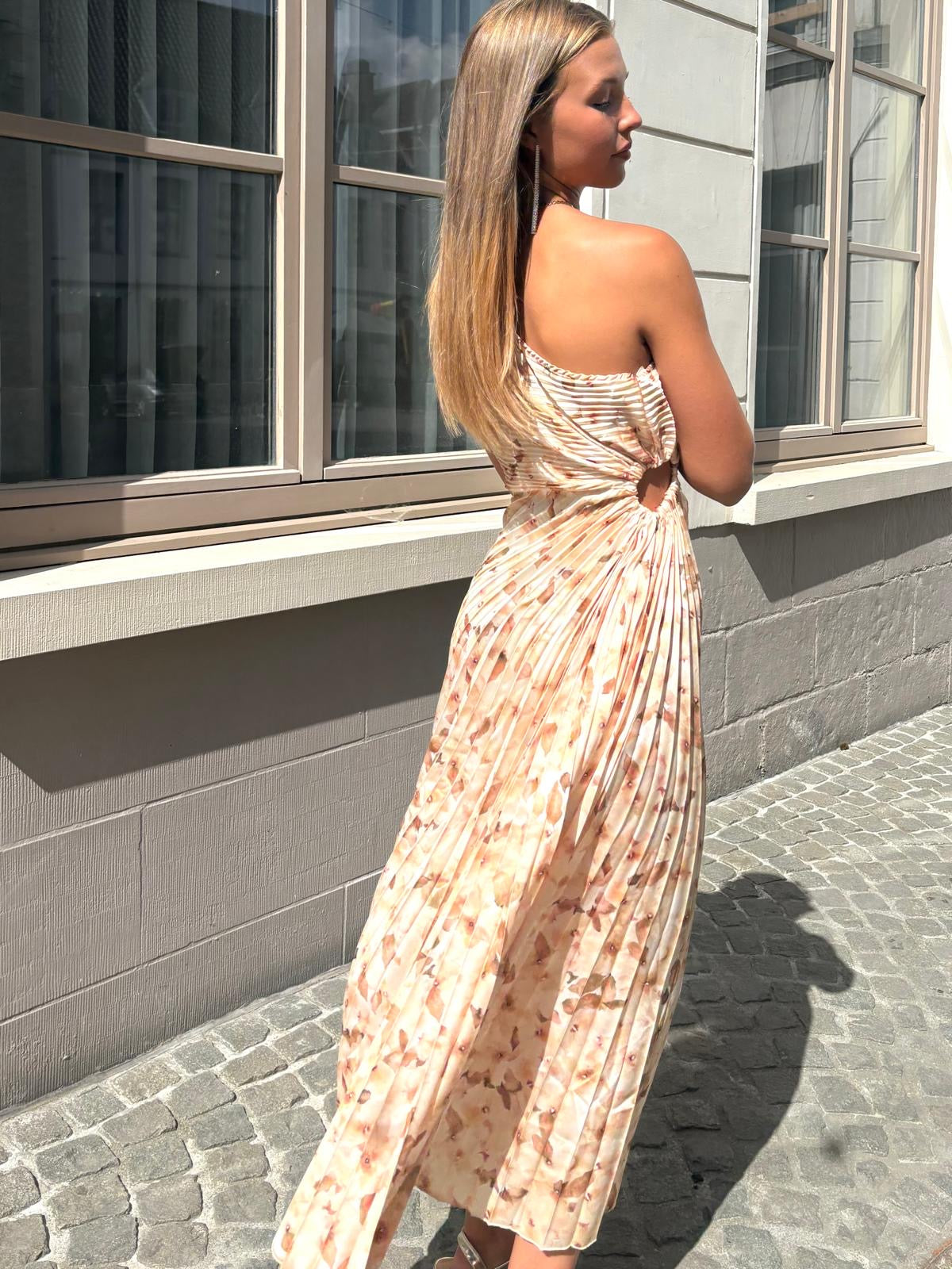 Robe beige - TESS