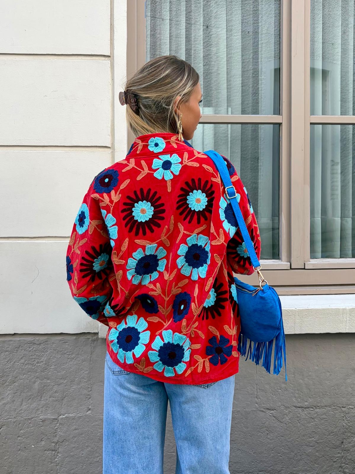 Veste brodée - ZELIE