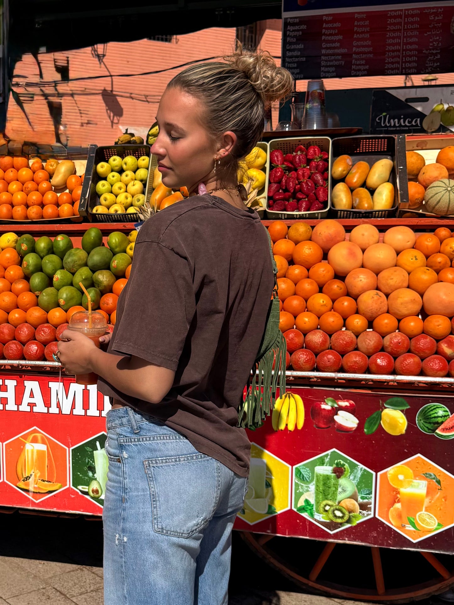 T-shirt marron - ARYA