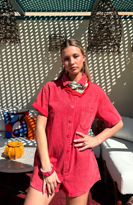 Combi rouge - ANAÏS