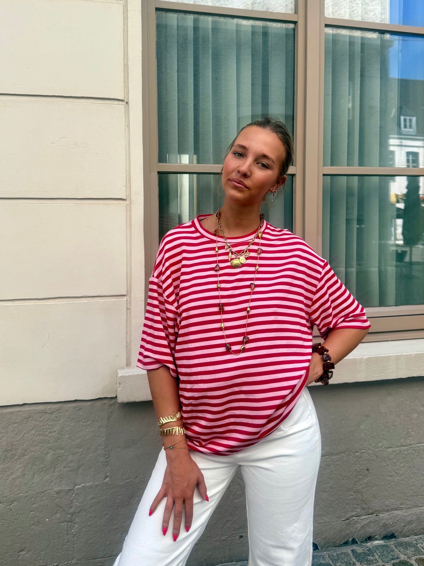 T-shirt rouge - CŒUR