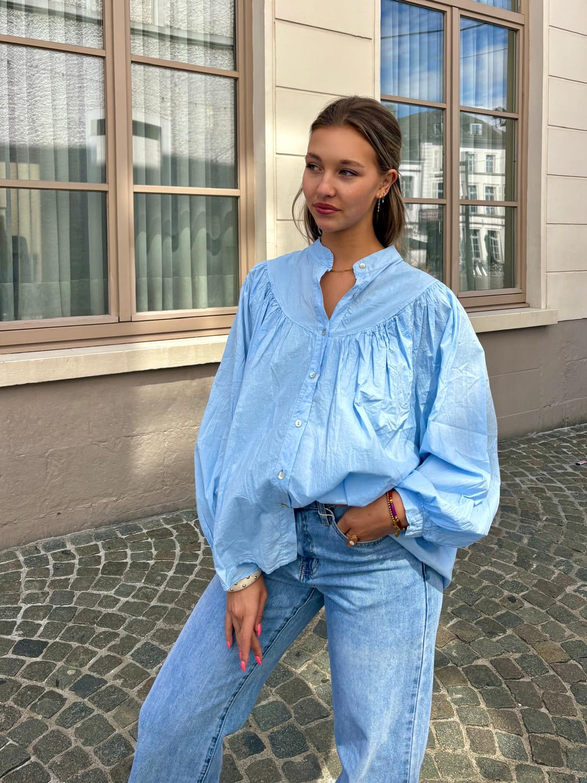 Chemise bleu - MONICA