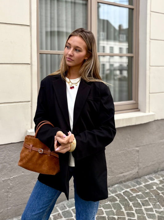 Blazer noir - ASYMÉTRIQUE