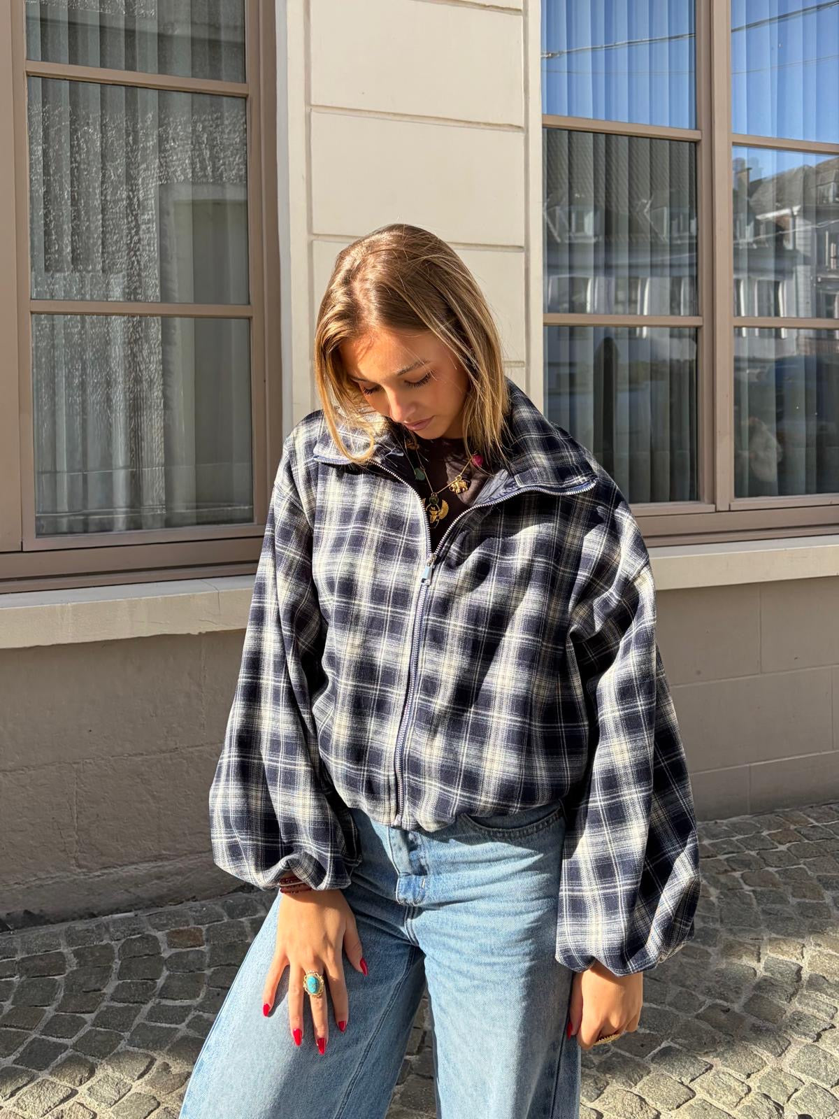 Veste bleue marine - AUDREY