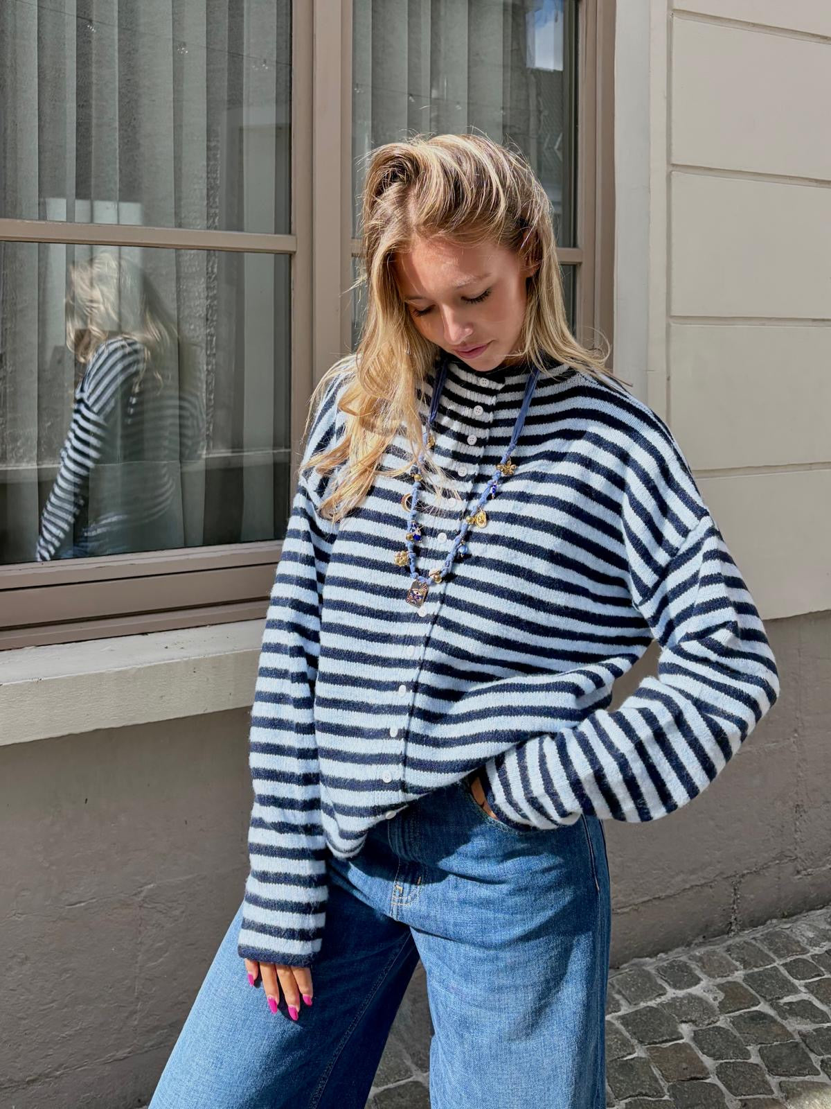 Pull bleu - CHARLIE