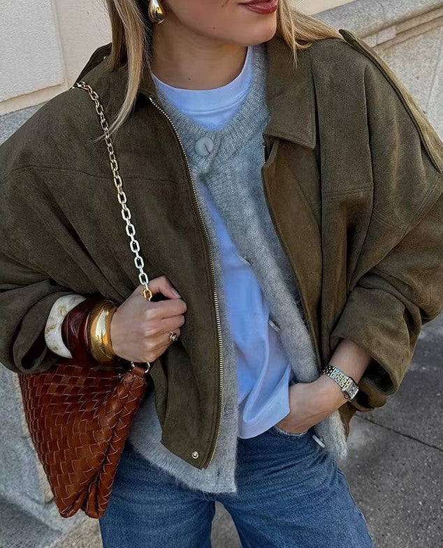 Veste kaki - SASHA