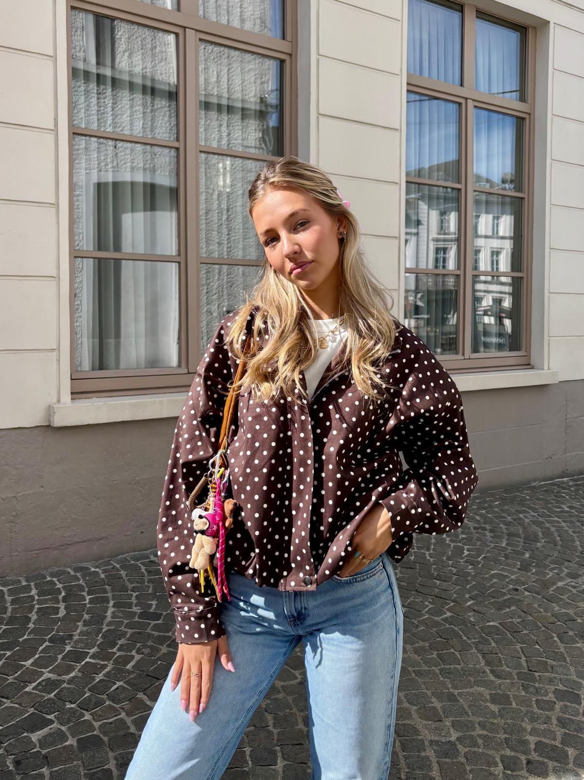 Veste marron - POLIE