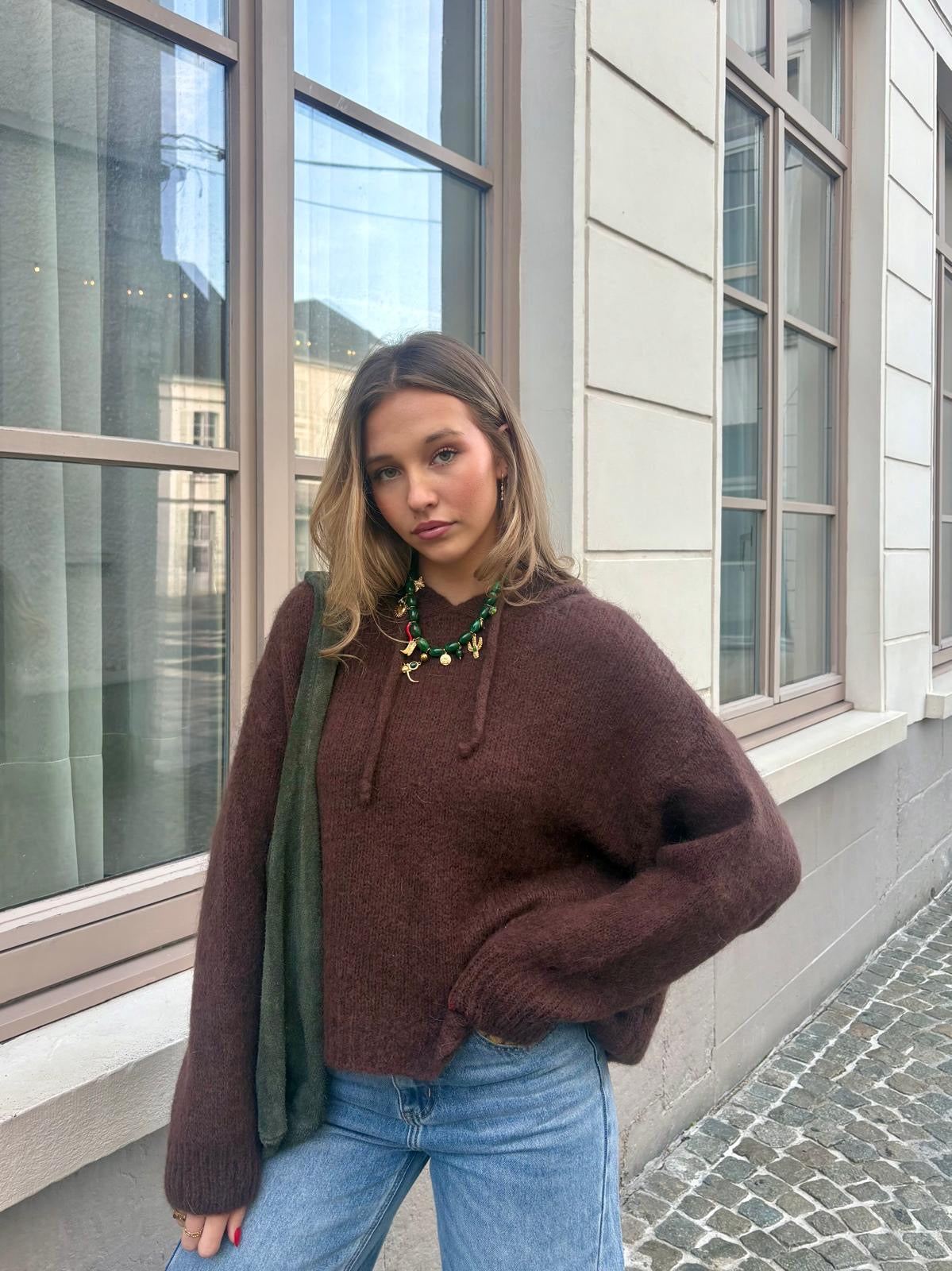 Pull marron - LONA