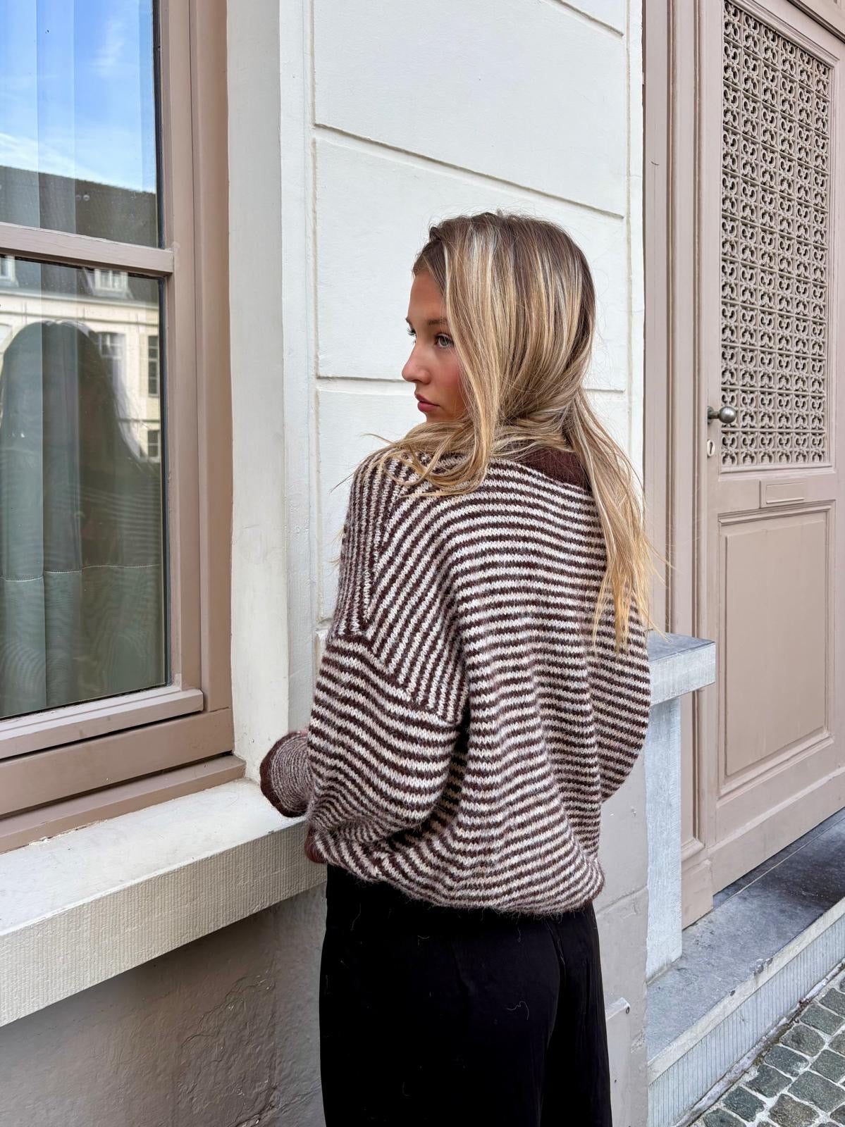 Pull marron - TECKEL