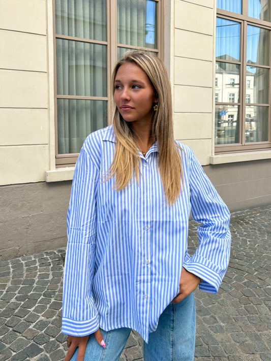 Chemise bleu - MATHILDE
