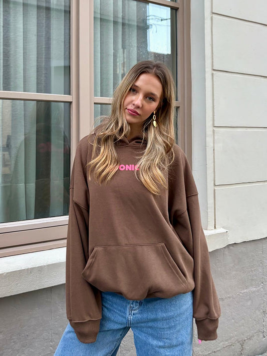 Sweat marron- ICONIC