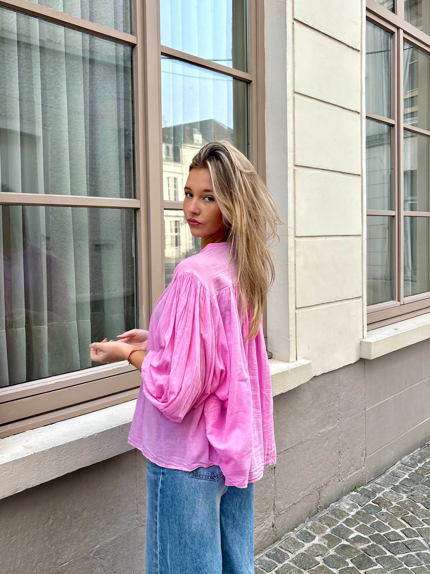 Chemisier rose - BULLE