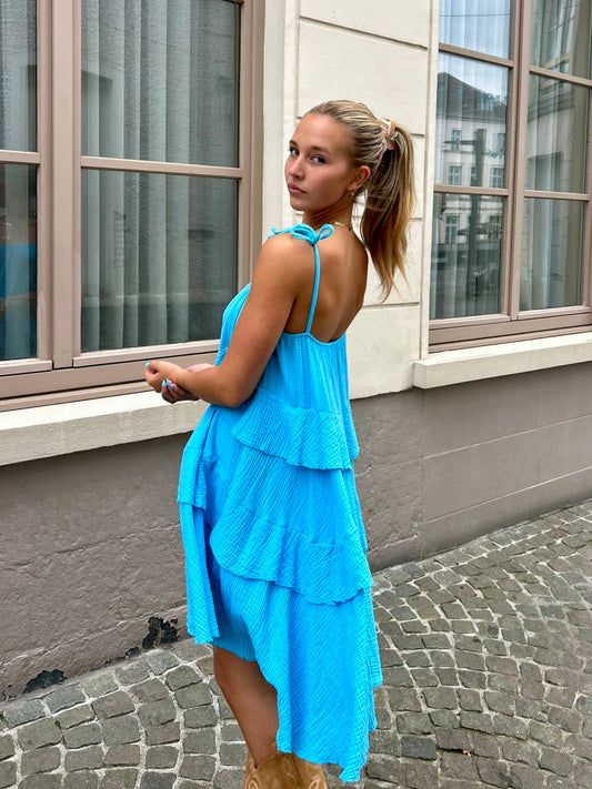 Robe bleue - PAULINE