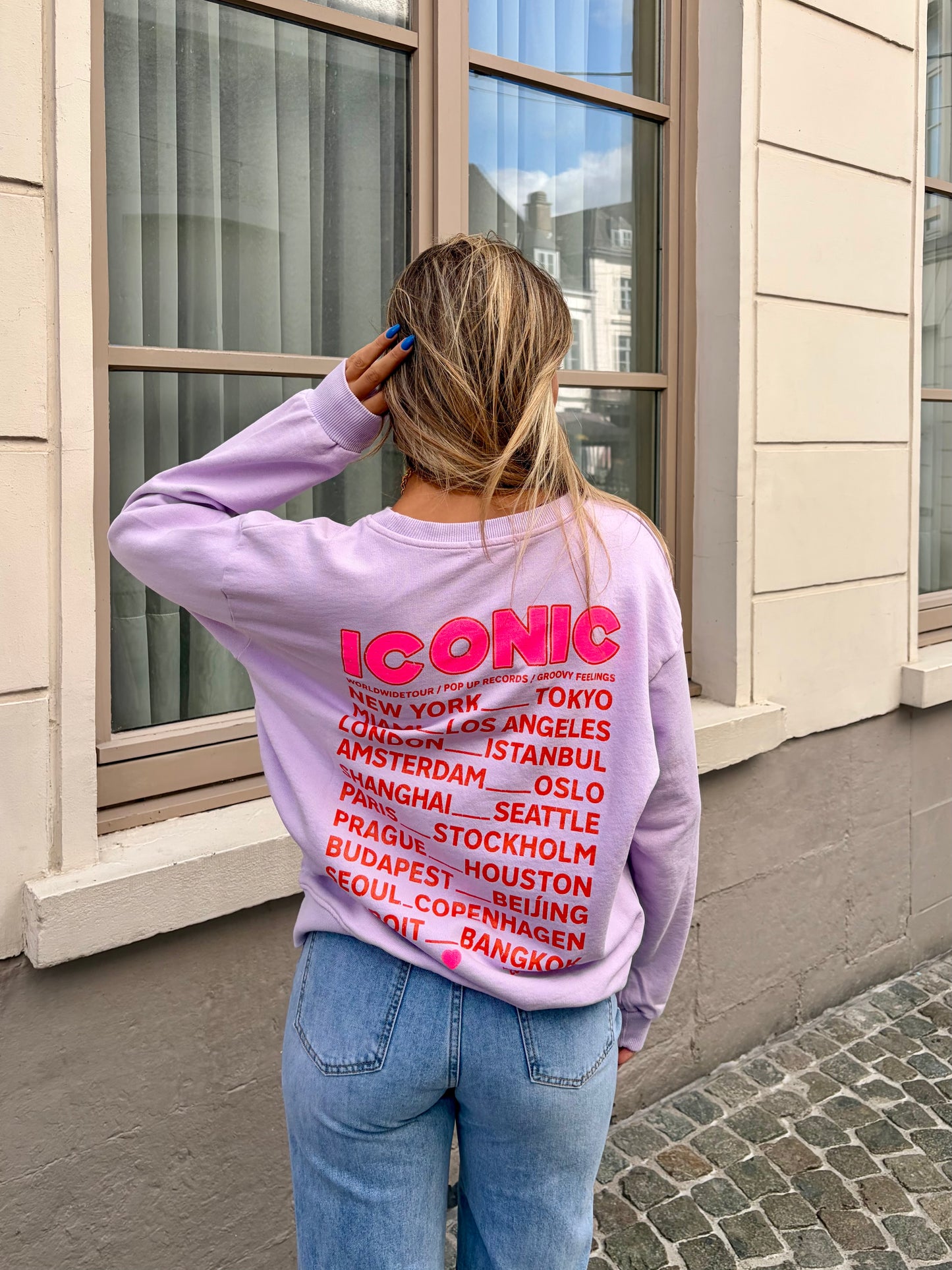 Sweat parme - ICONIC