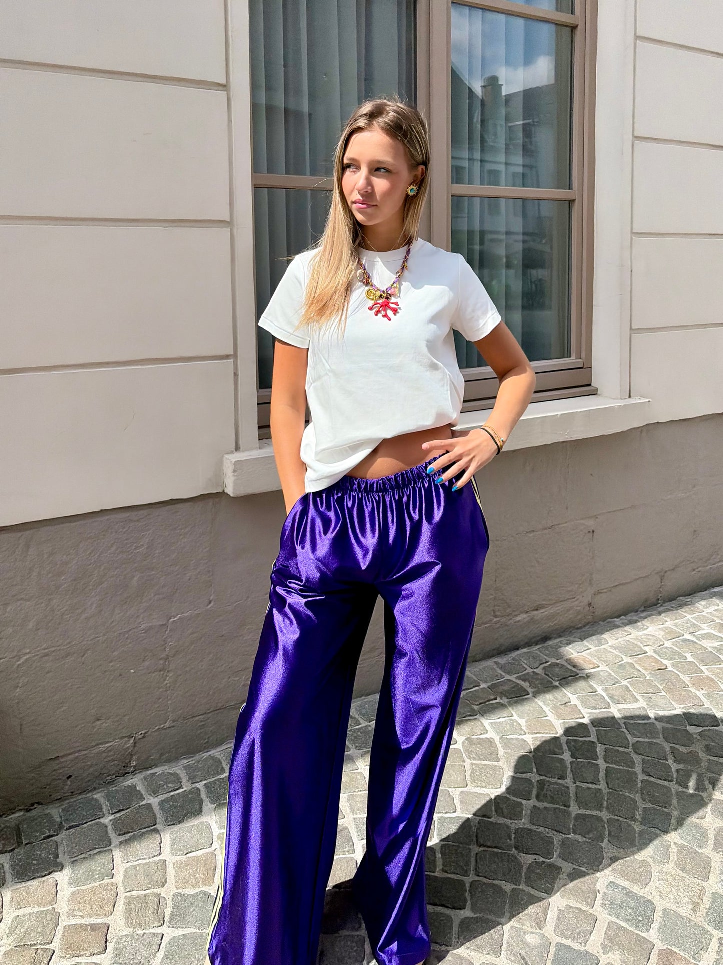 Pantalon mauve - STAR