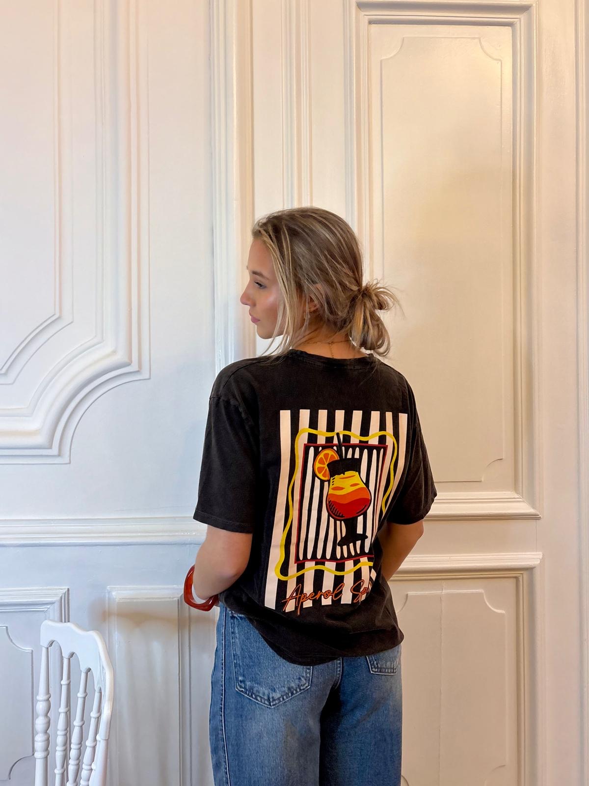 T-shirt gris - APEROL