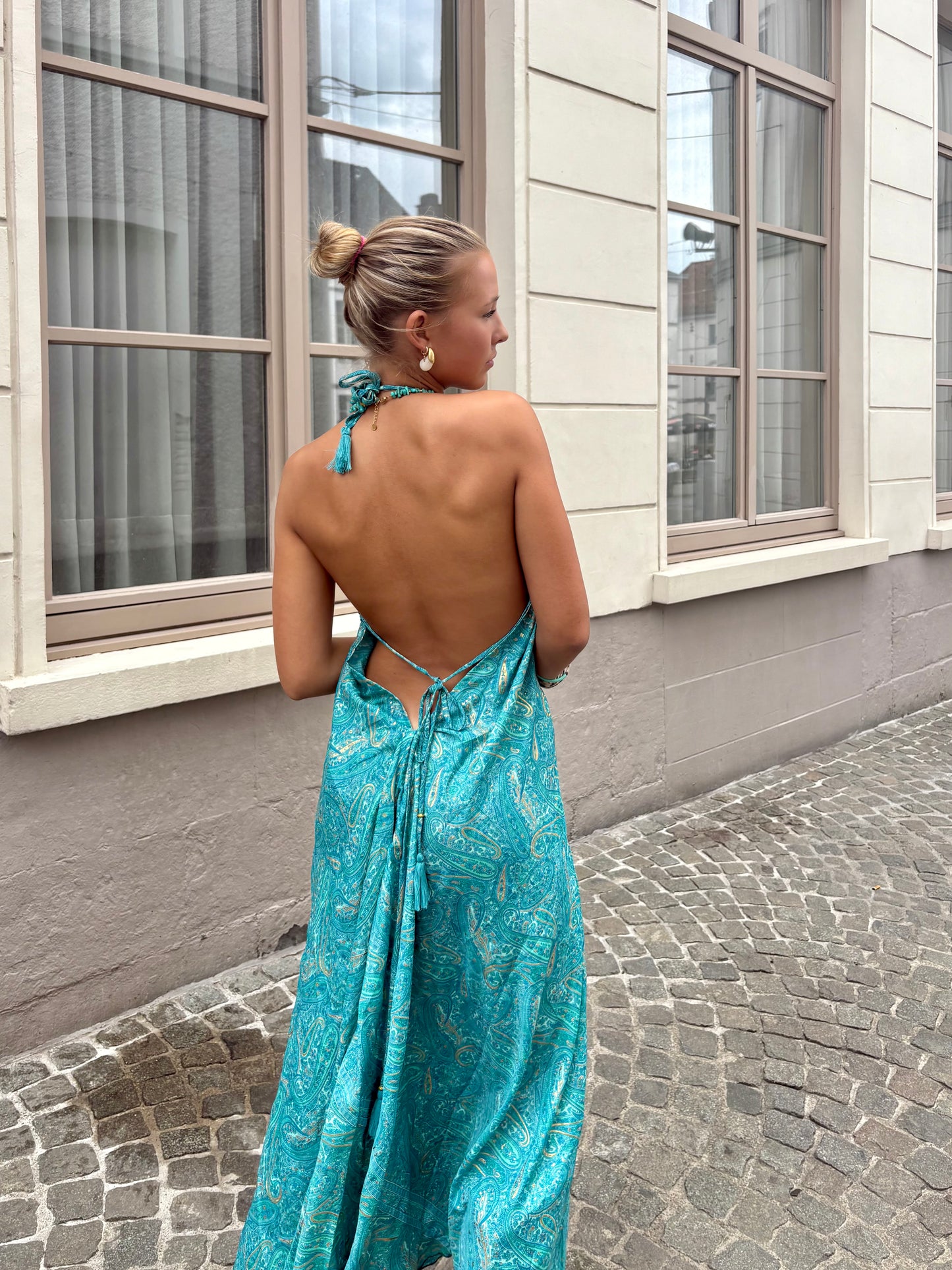 Robe bleu - MONA