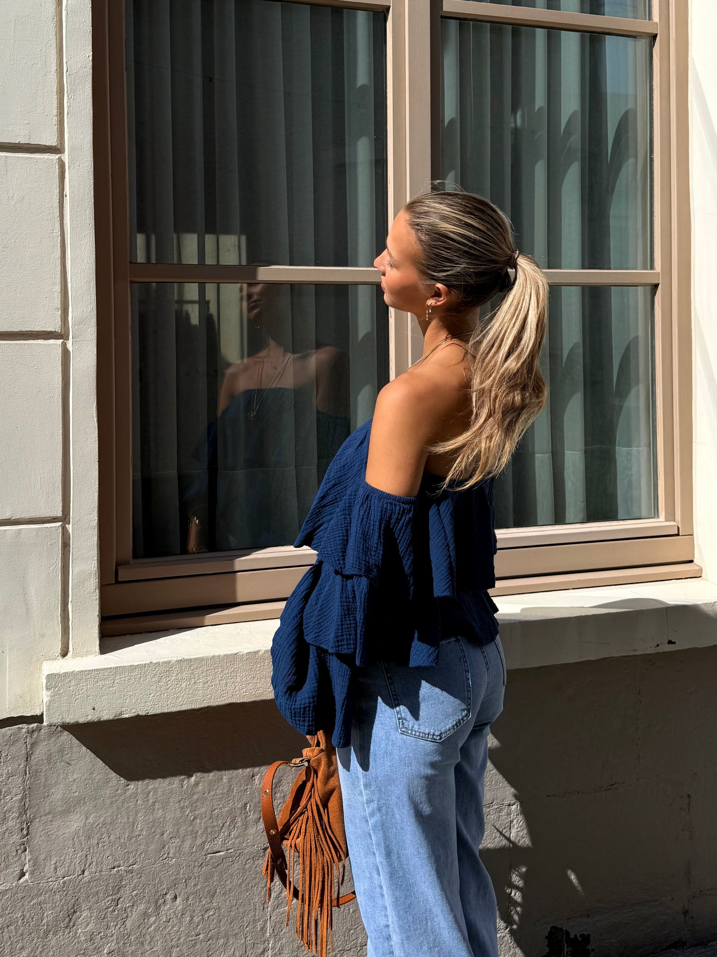 Haut bleu marine - LIMA