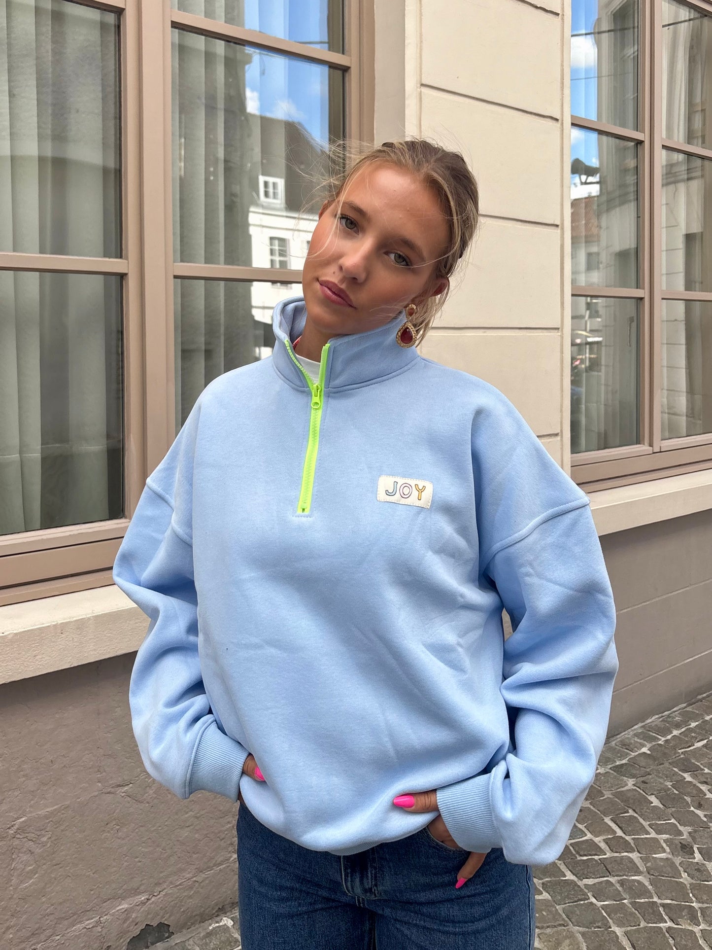 Pull bleu - JOY