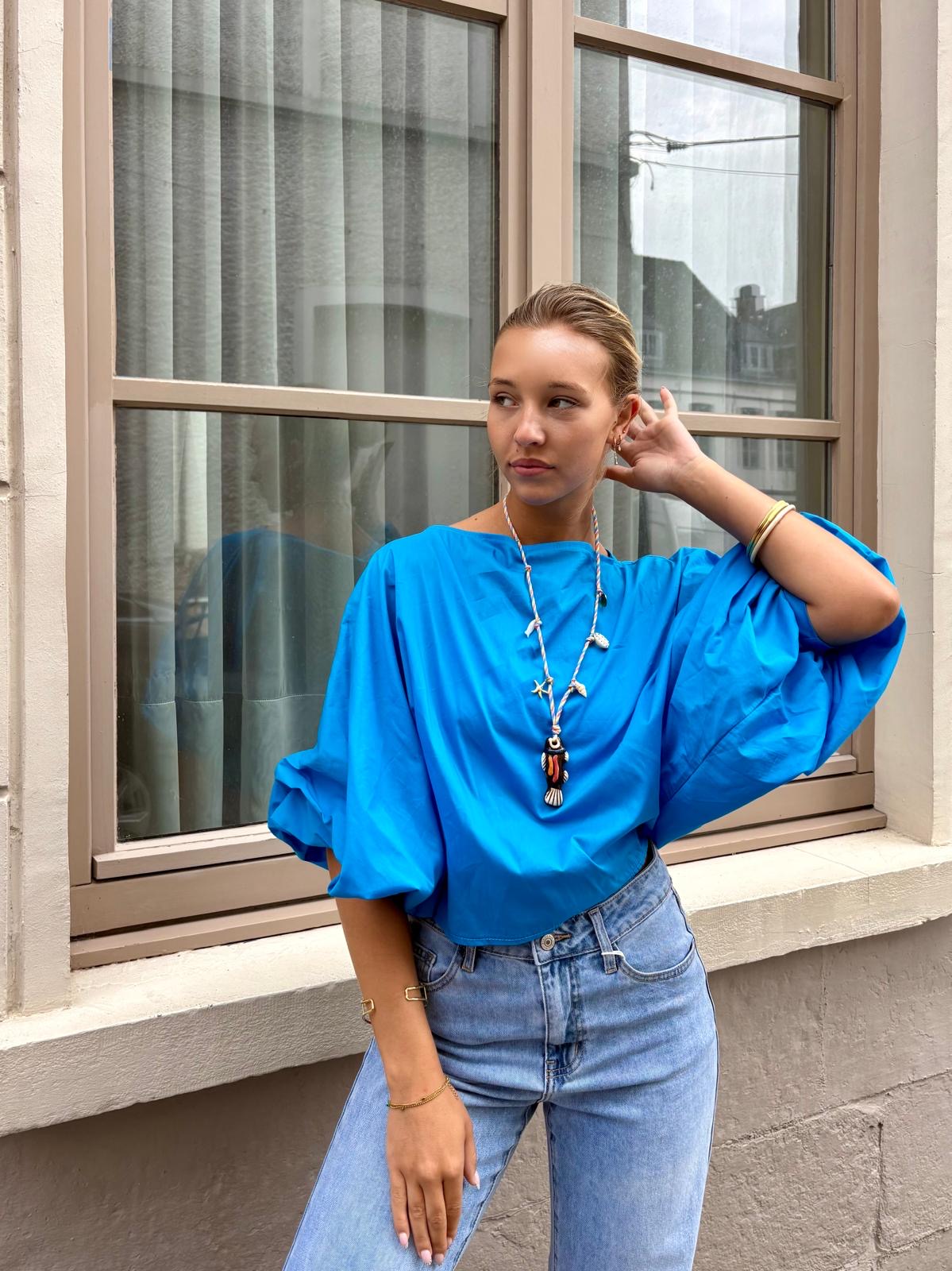 Haut bleu - CAMILLE